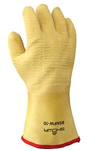 Showa Best 95Nfw-10 Insulated Nitty Gritty Gloves, Large, Yellow