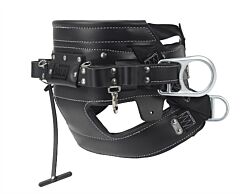 3M Dbi-Sala 1001392 4D Lineman Tongue Buckle Belt With Top-Grain Leather And Contoured Seat Pad (Size D18)