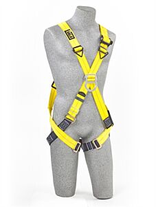 3M Dbi-Sala 1102010 Delta Cross Over Climbing Harness, Back & Front D-Rings, Passthru Buckle, Size Universal