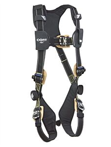 3M Dbi-Sala 1103085 Exofit Nex Arc Flash Harness W/ Pvc Coated Aluminum D-Rings, Back D-Ring, Size Small