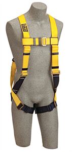 3M Dbi-Sala 1103513 Delta Ii No-Tangle Construction Harness, Back D-Ring, Pass-Thru, Size Universal