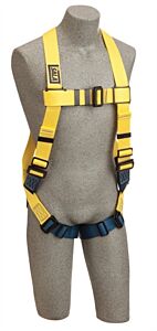 3M Dbi-Sala 1110790 Delta Arc Flash Harnesses, Back D-Ring, Pass-Thru Buckle Legs, Size Universal