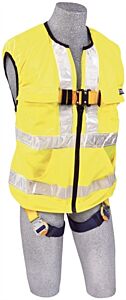 Capital Safety 1111585 Delta Vest Hi-Vis Reflective Workvest Harness X-Large