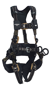 Capital Safety 1113357 Tower Climbing Harness Arc Flash Pvc Ctd D-Ring Sm