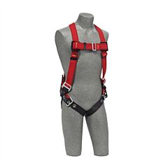 3M Dbi-Sala 1191384 Pro Vest-Style Harnesses, Back D-Ring, Tongue Buckle, Size X-Large
