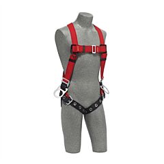 3M Dbi-Sala 1191386 Back And Side D-Rings, Kevlar Fiber Web, Tongue Buckle Leg Straps (Size X-Large)