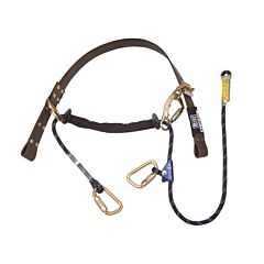 Capital Safety 1204057 Cynch-Lok Fall Restriction Device, Alloy Steel Carabiners, 350 Lb Load Capacity, Distribution Assembly