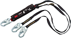 3M Dbi-Sala 1340187 6 Ft. (1.8M) Double-Leg 100% Tie-Off With Kevlar Fiber Webbing And Shock Pack, Snap Hooks At Each End