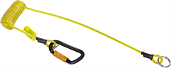 3M Dbi-Sala 1500066 Hook2Quick Ring Coil Tether With Tail - 2 Lb. Capacity - (10 Pack)