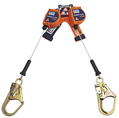 Capital Safety 3500246 Dbi Sala Nano-Lok Edge Twin-Leg Quick Connect Self Retracting Lifeline - Cable