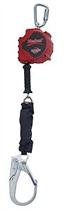 3M Dbi-Sala 3590020 15 Ft. (4.5M) Of 3/16" (5Mm) Galvanized Steel Wire Rope With Steel Rebar Hook, Swiveling Anchorage And Anchorage Carabiner