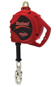 3M Dbi-Sala 3590509 20 Ft. (6.1M) Of 3/16" Stainless Steel Wire Rope With Swiveling Snap Hook, Aluminum Housing And Anchorage Carabiner