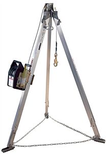 Capital Safety 8300040 Advanced Aluminum Tripod With Salalift Ii Winch