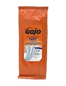 Gojo 6285-06 Fast Wipes Hand Cleaning Towel Tool Box 60-Ct