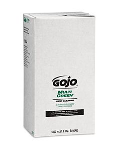 Gojo 7565-02 Multi-Green Hand Clean W/Scrub Particle 5000-Ml