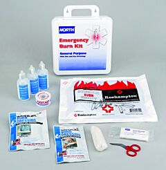Honeywell - North Safety 019727-0014L Burn Kit With Wet & Dry Burn Dressings,