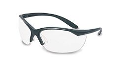Honeywell - North Safety 11150910 Vapor Ii Safety Glasses, Black Frame, Clear Lens