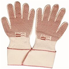 Honeywell - North Safety 51/7147C Grip Hot Mill 7-Gauge Nitrile 4" Cuff Gloves Brown