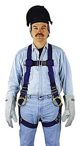 Honeywell - North Safety 650Kqc-4/Xxlbk Harness Quick Connect Chest Tongue Legs