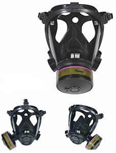 Honeywell - North Safety 763000 Opti-Fit Tactical Gas Mask Only, Medium