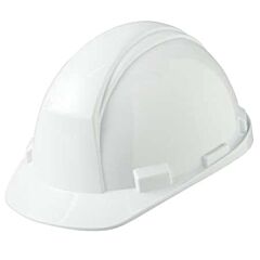 Honeywell - North Safety A89R010000 Matterhorn-Hard Hat W/Rain Trough, White