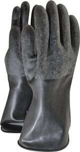 Honeywell - North Safety B324R/9 Butyl Gloves Rough Hand, 32 Mil, 14" Length