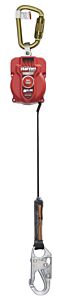 Honeywell - North Safety Mfl-1-Z7/9Ft Miller Turbolite Personal Fall Limiter, Steel Twist-Lock Carabiner And Snap Hook, 9 Foot