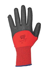 Honeywell - North Safety Nf11X/11Xxl Northflex Red Lnr 15-Ga Nylon W/Blk Pvc Palm 2Xl