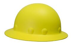 Honeywell - North Safety P1Aw02A000 Full Brim W/Tablock Headgear 360 Sweatband Yellow