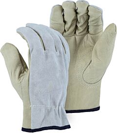 Majestic 1533 Split Cowhide Drivers Gloves, Size Small