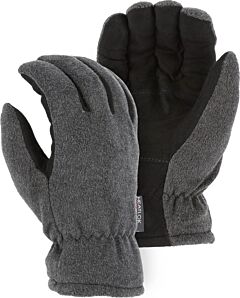 Majestic 1663 Winter Lined Deerskin Drivers Gloves, Size X-Large