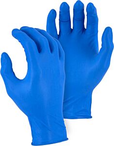 Majestic 3276 Disposable Industrial Grade 5-6 Mil Nitrile Gloves, Size X-Large