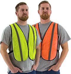 Majestic 75-3003 Vest 1" Reflective Strip 1 Size Yellow Non-Ansi