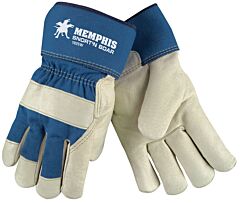 Mcr Safety 1925Wl Gloves, Snort-N-Boar Grain Pigskin Leather Palm, Wool Lined, Size Large, Pack Of 12 Pairs