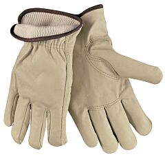 Mcr Safety 3280S Gloves, Industry Grade Grain Cow Driver W/Thermal Lining, Keystone Thumb, Size Small, Pack Of 12 Pairs