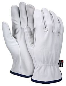 Mcr Safety 3601Km Gloves, Premium Grain Goatskin Driver, 7 Gauge Kevlar Liner, Size Medium, Pack Of 12 Pairs