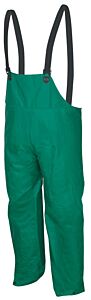 Mcr Safety 388Bfxl Dominator, .42Mm, Pvc/Nylon/Pvc, Bib Overall, No Fly, Green, 1/Each
