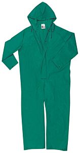 Mcr Safety 3981Xl Dominator, .42Mm, Pvc/Nylon/Pvc, Coverall, Inner Pant Cuff, Green, 1/Each