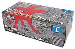 Mcr Safety 5048Xl Gloves, Med Tech Medical Grade, 15 Mil, 12", High Risk Blue, Powder Free, Size X-Large, 1/Case