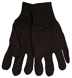Mcr Safety 7102Ri Brown Jersey Knit Wrist Reversible Ladie