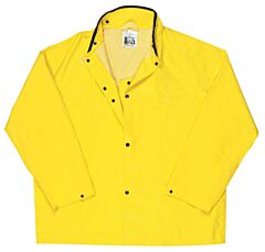 Mcr Safety 800Jnl Concord, .35Mm, Neoprene/Nylon, Jacket, No Hood, Yellow, Size Large