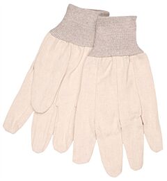 Mcr Safety 8100C Premium Cotton Canvas Clute Knit Wrist Straight Thumb Men'S