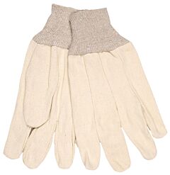 Mcr Safety 8300C Cotton Canvas Clute Knit Wrist Heavy Weight Straight Thumb Premium Men'S