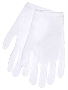 Mcr Safety 8730M Gloves, Lint-Free 100% Stretch Nylon 2-Piece Reversible Medium Weight Ladies, Size Medium, Pack Of 12 Pairs