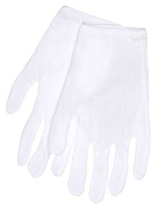 Mcr Safety 8730S Gloves, Lint-Free 100% Stretch Nylon 2-Piece Reversible Medium Weight Ladies, Size Small, Pack Of 12 Pairs