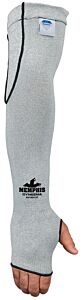 Mcr Safety 9318D10T 10 Gauge, 18" Gray Dyneema Sleeve, Thumb Slot, Cut Level A4, Abrasion 6