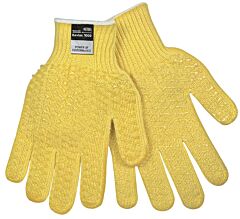 Mcr Safety 9370Hm Gloves, 7 Gauge, Regular Weight Honeygrip, Size Medium, Pack Of 12 Pairs