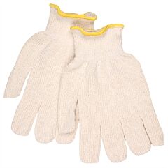 Mcr Safety 9414Km Gloves, Standard Weight, 16 Oz, Knit Wrist, Loop-In, Gray, Size Small, Pack Of 12 Pairs