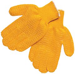 Mcr Safety 9675S Gloves, "Honey Grip" Heavy Weight, Acrylic/Polyester, Bright Orange, Pack Of 12 Pairs