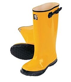 Mcr Safety Byr10015 Boot, Rubber Slush Yellow 17" Size 15